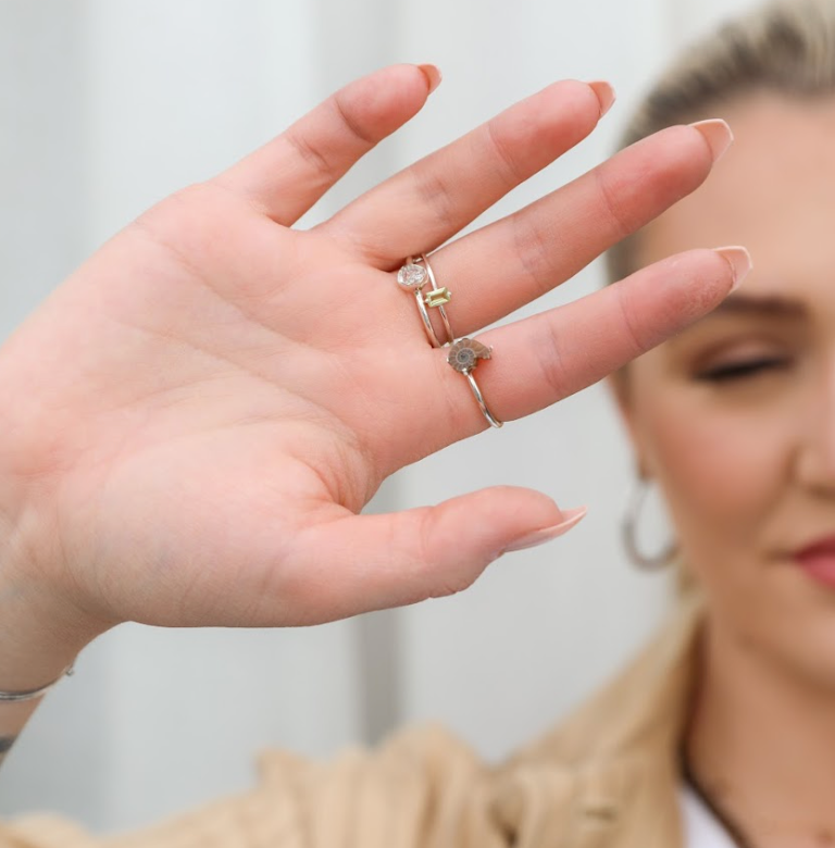 Zoe Ammonite Ring - Stone Cooper
