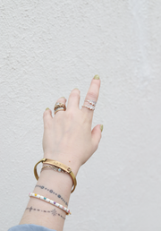 Rainbow Moonstone Tiara Ring - Stone Cooper