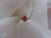Victorian 9K Ruby, Diamond Ring (4) - Stone Cooper