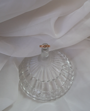 9K Antique Clover Pinky Ring (4) - Stone Cooper