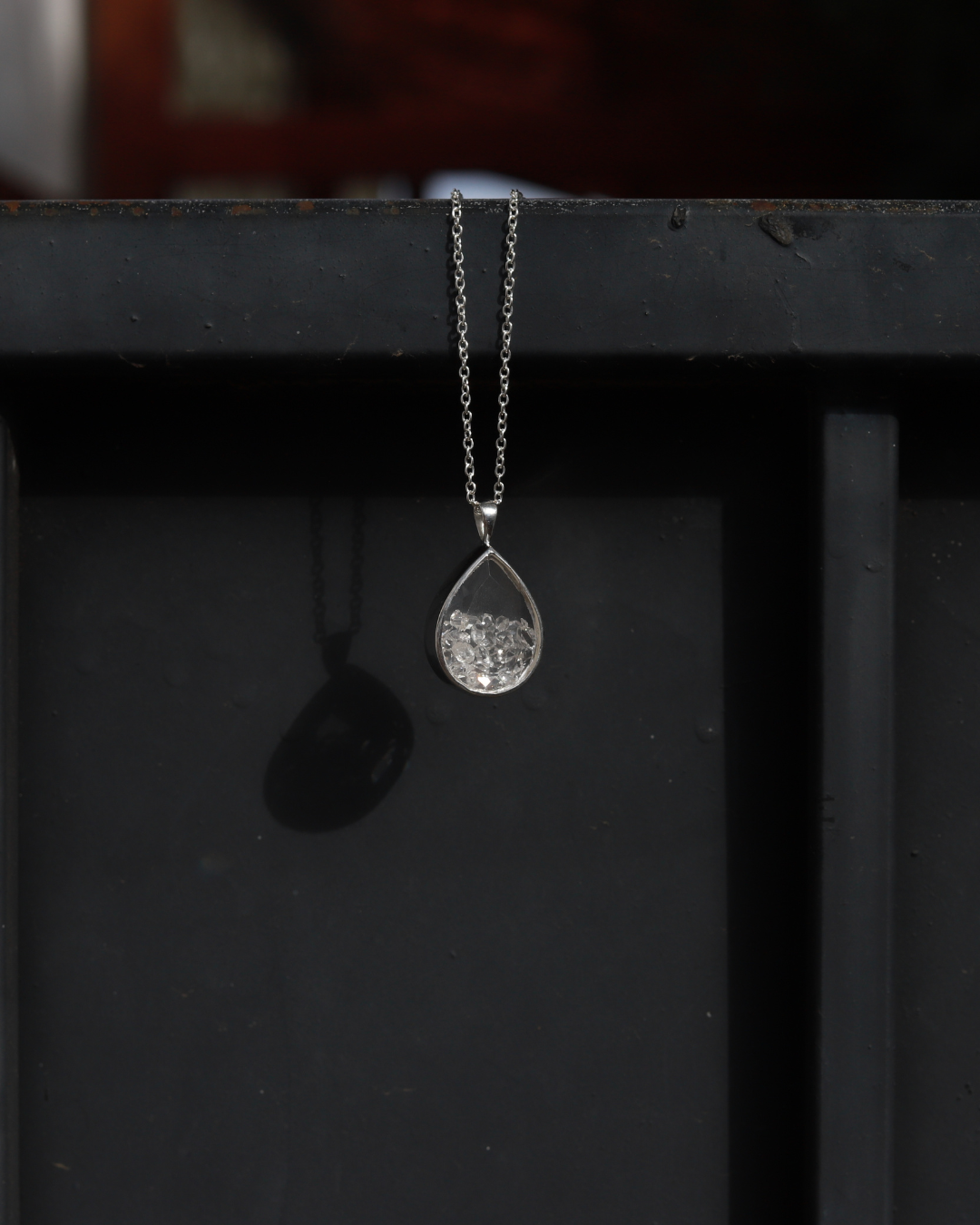Herkimer Diamond Shaker Necklace