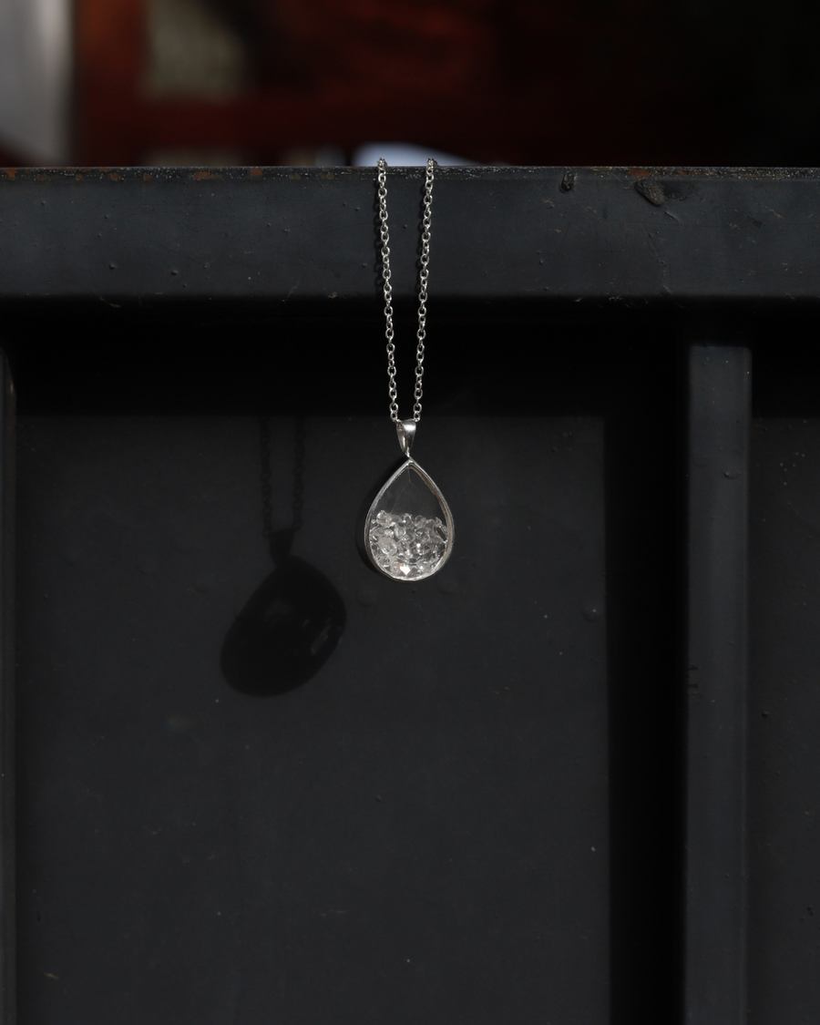 Herkimer Diamond Shaker Necklace - Stone Cooper