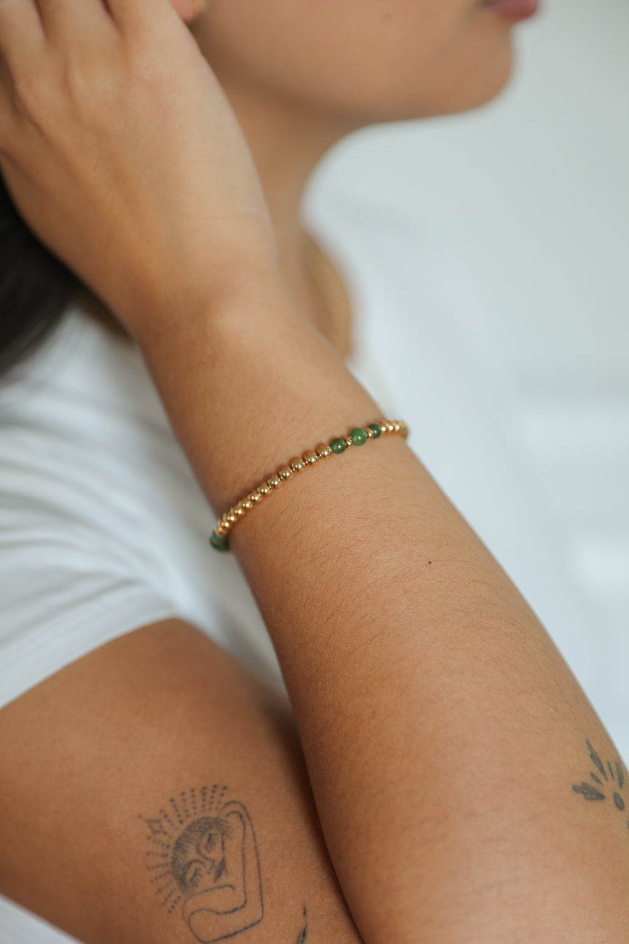 Jade Betty Bracelet - Stone Cooper