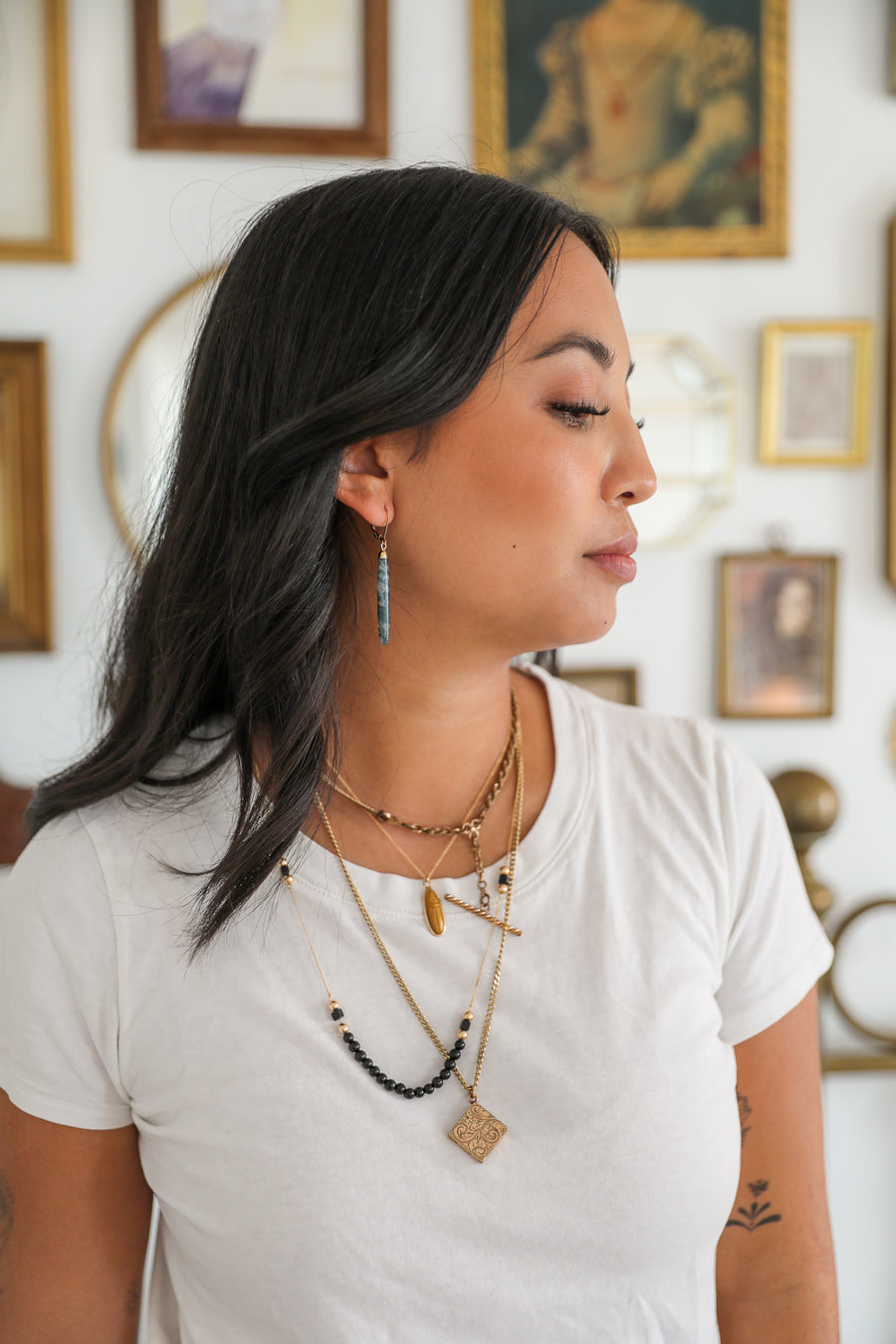 Lore Drop Earrings - Stone Cooper