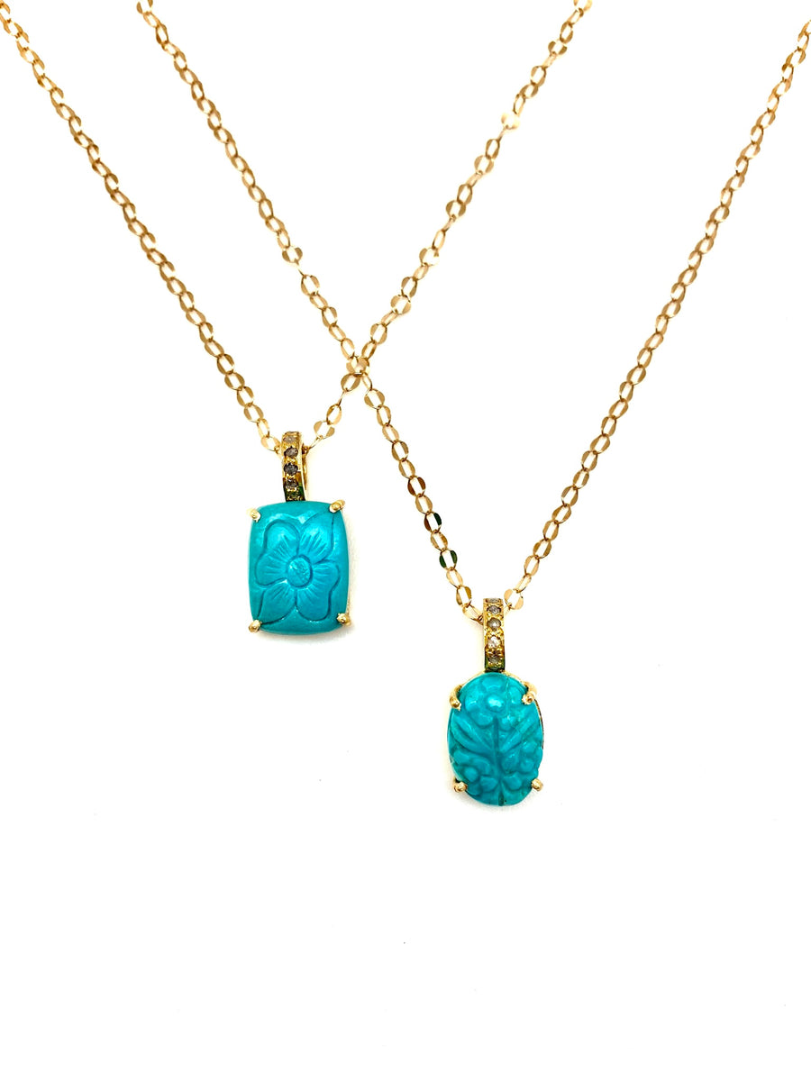 Turquoise Anne Necklace - Stone Cooper