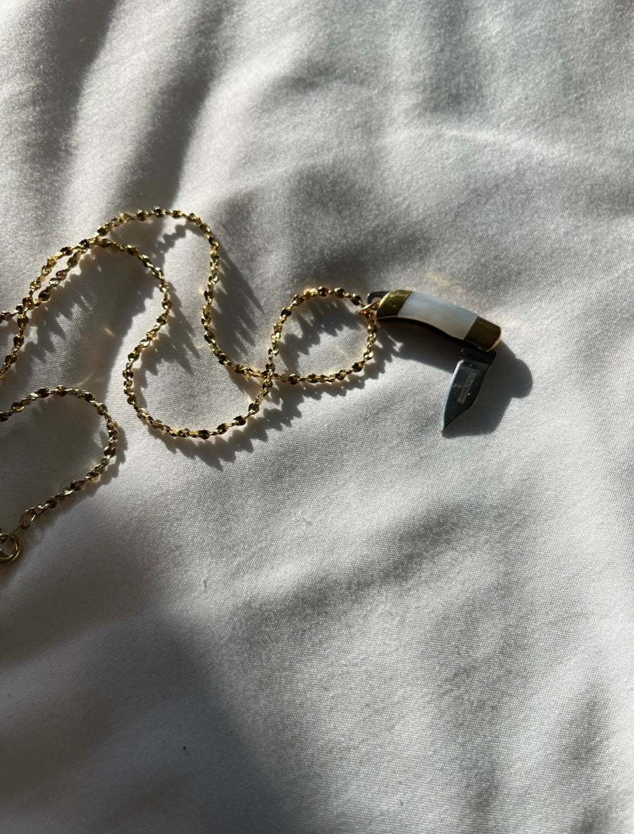 Troop #27 Necklace - Stone Cooper