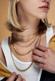 Labradorite Fringe Necklace - Stone Cooper