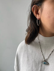 Oc(cult) Hoops: Silver - Stone Cooper