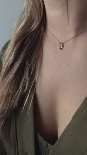 Always Pearl Heart Necklace