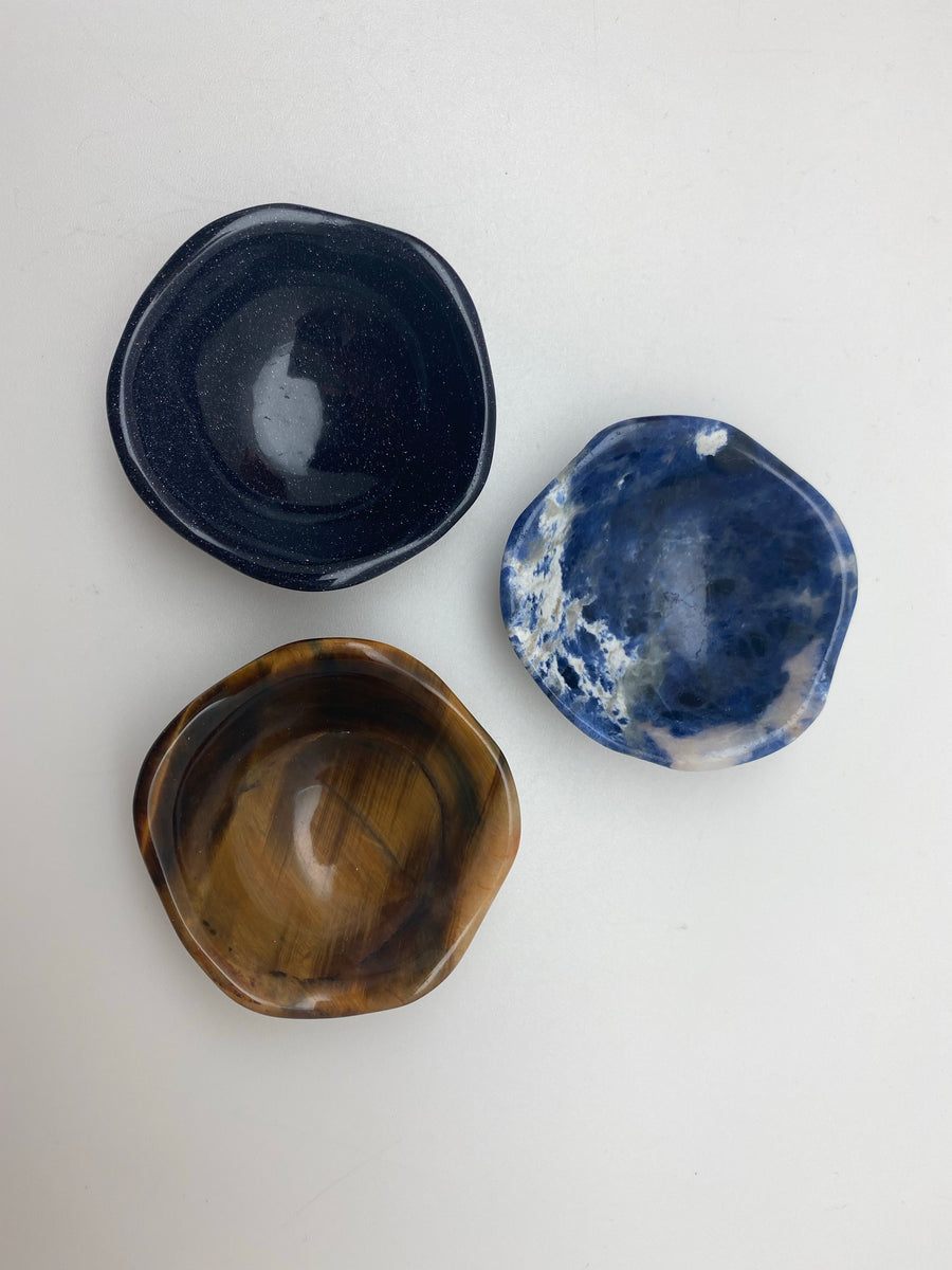 Tiger’s Eye Gem Dish - Stone Cooper