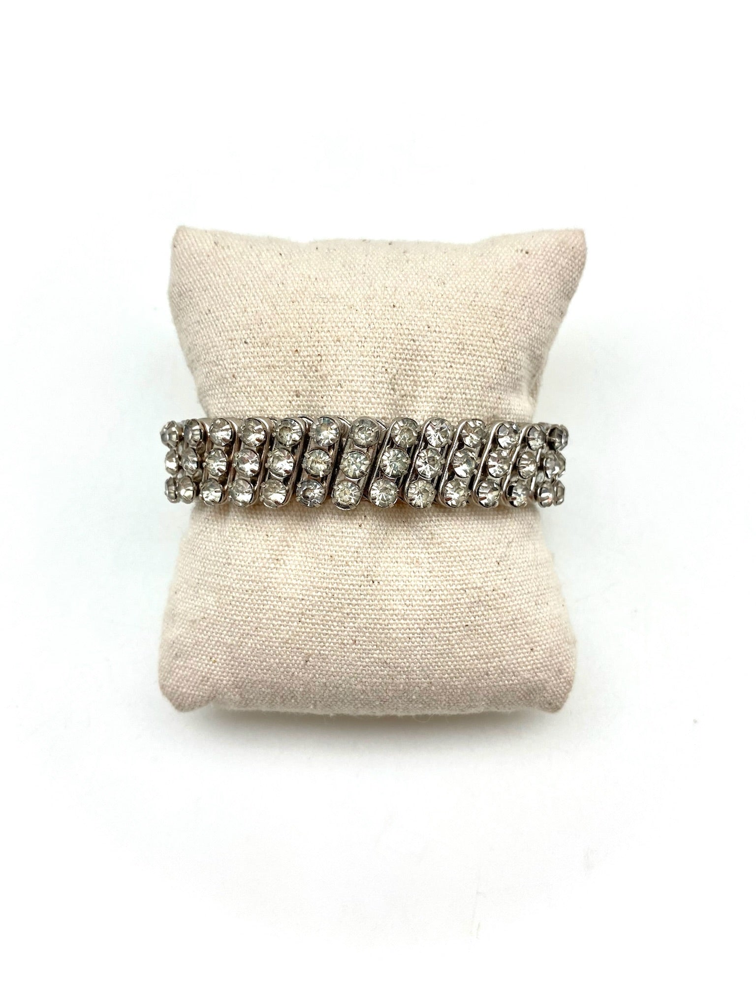 Rhoda Vintage Rhinestone Cuff - Stone Cooper