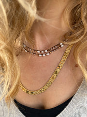 Vintage I Love You Chain - Stone Cooper