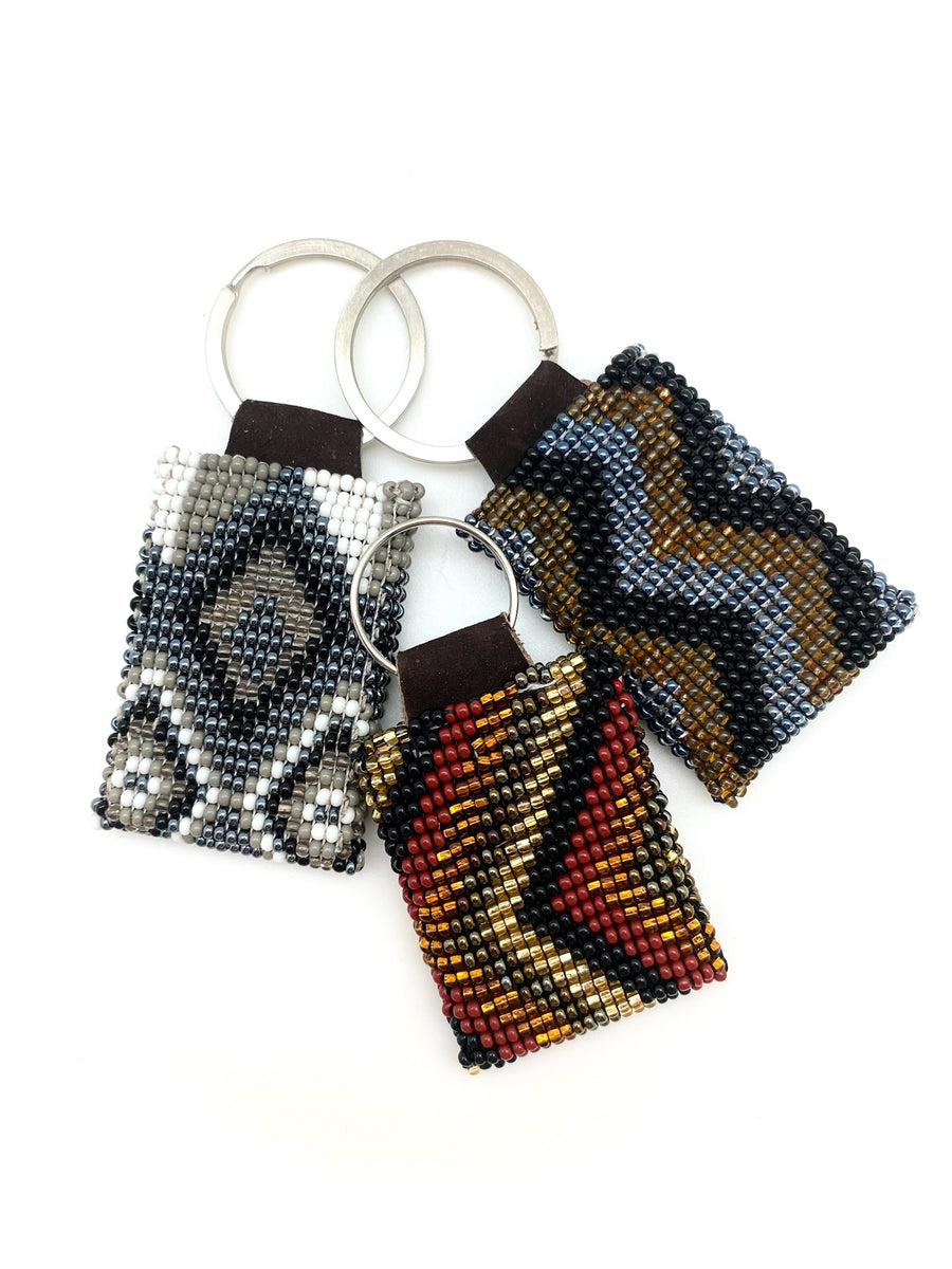 Beaded Key Fob - Stone Cooper