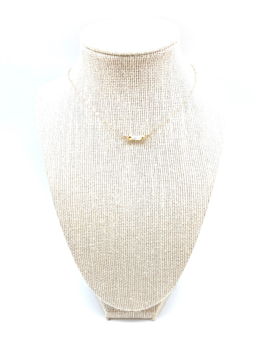 Pearl Sweetheart Necklace - Stone Cooper
