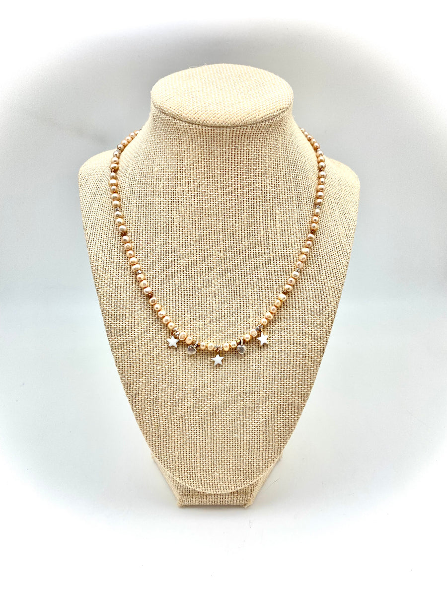 Baby Girl Charm Necklace - Stone Cooper