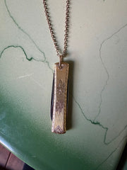 Elaine Gold-Filled Pocket Knife Necklace