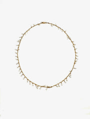 The Barley Fringe Necklace (Gold or Silver) - Stone Cooper