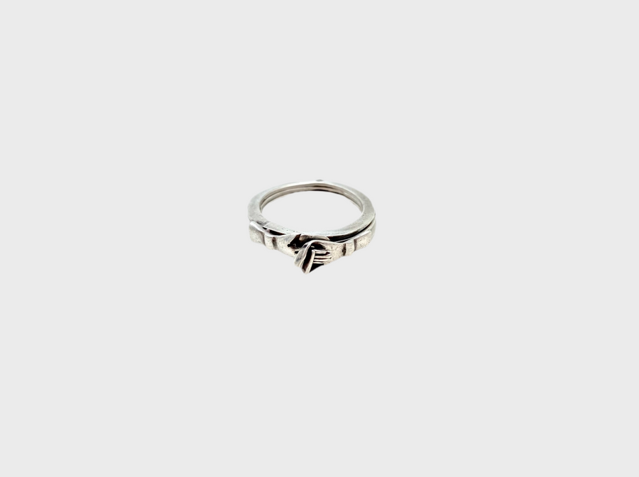 Victorian Fede Gimmel Ring (6.25)