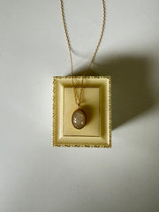 Aurilla Quartz Scarab Necklace - Stone Cooper