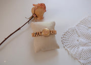 E.B. Antique Sweetheart Expansion Locket Bracelet