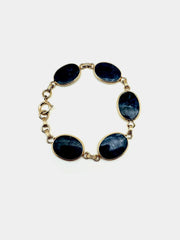 Jean Vintage Sodalite Gold Fill Bracelet