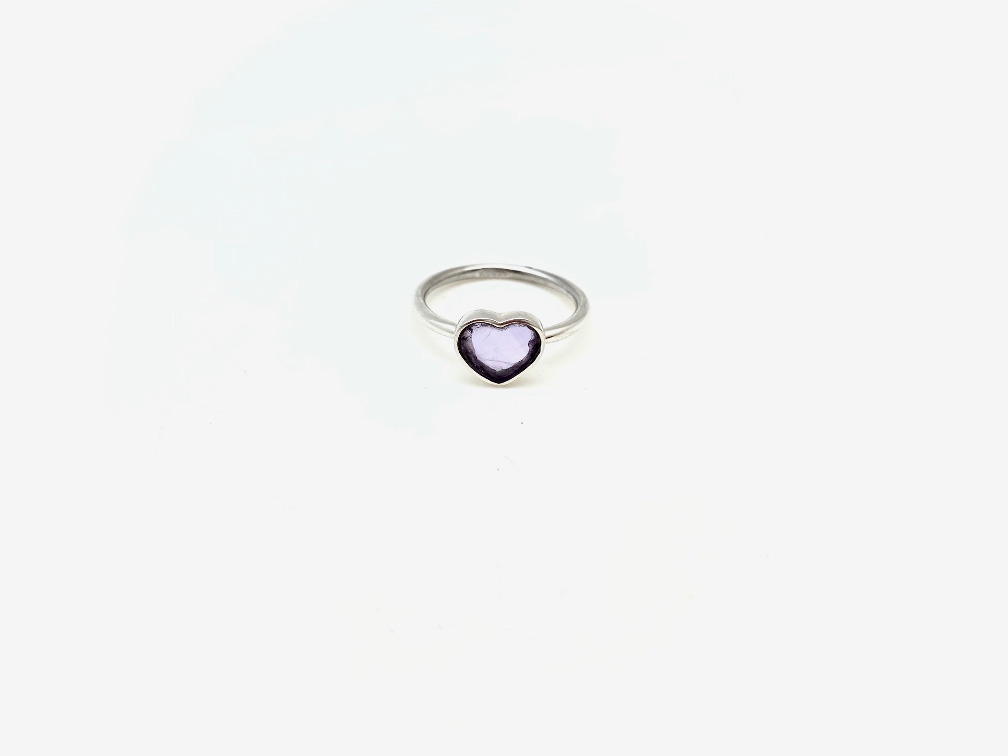 Summer Camp Amethyst Heart Ring - Stone Cooper