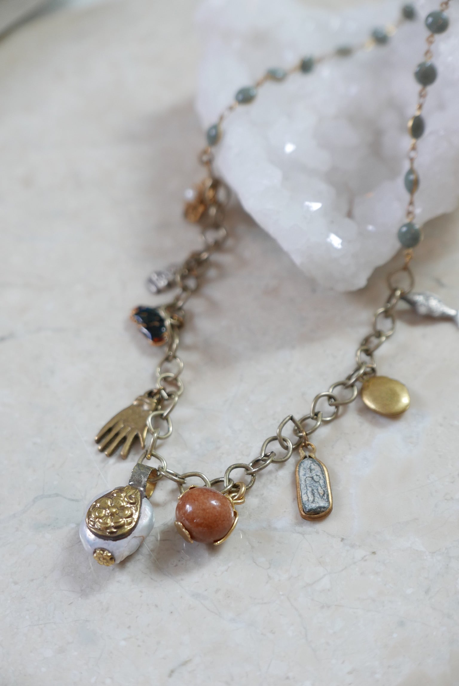 Mindful Charm Necklace - Stone Cooper