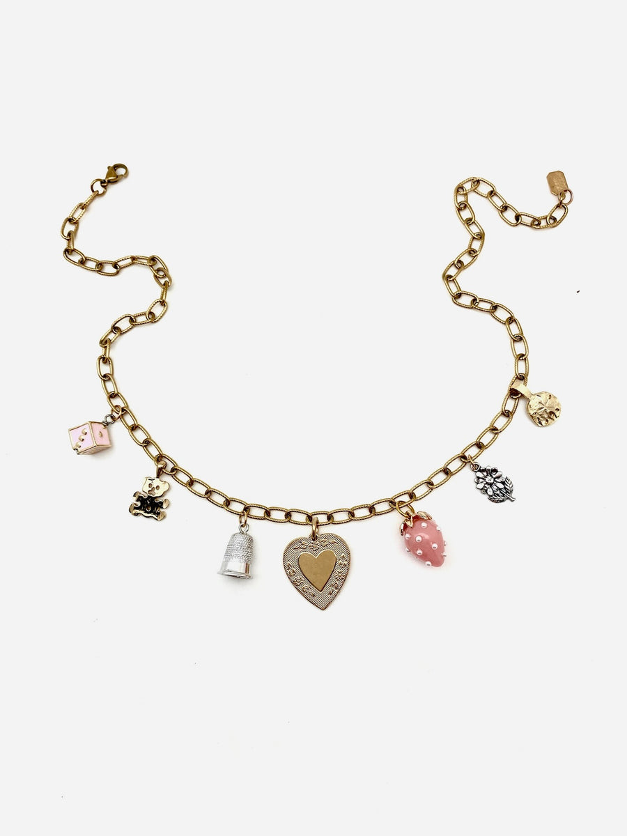 Babydoll Charm Necklace - Stone Cooper