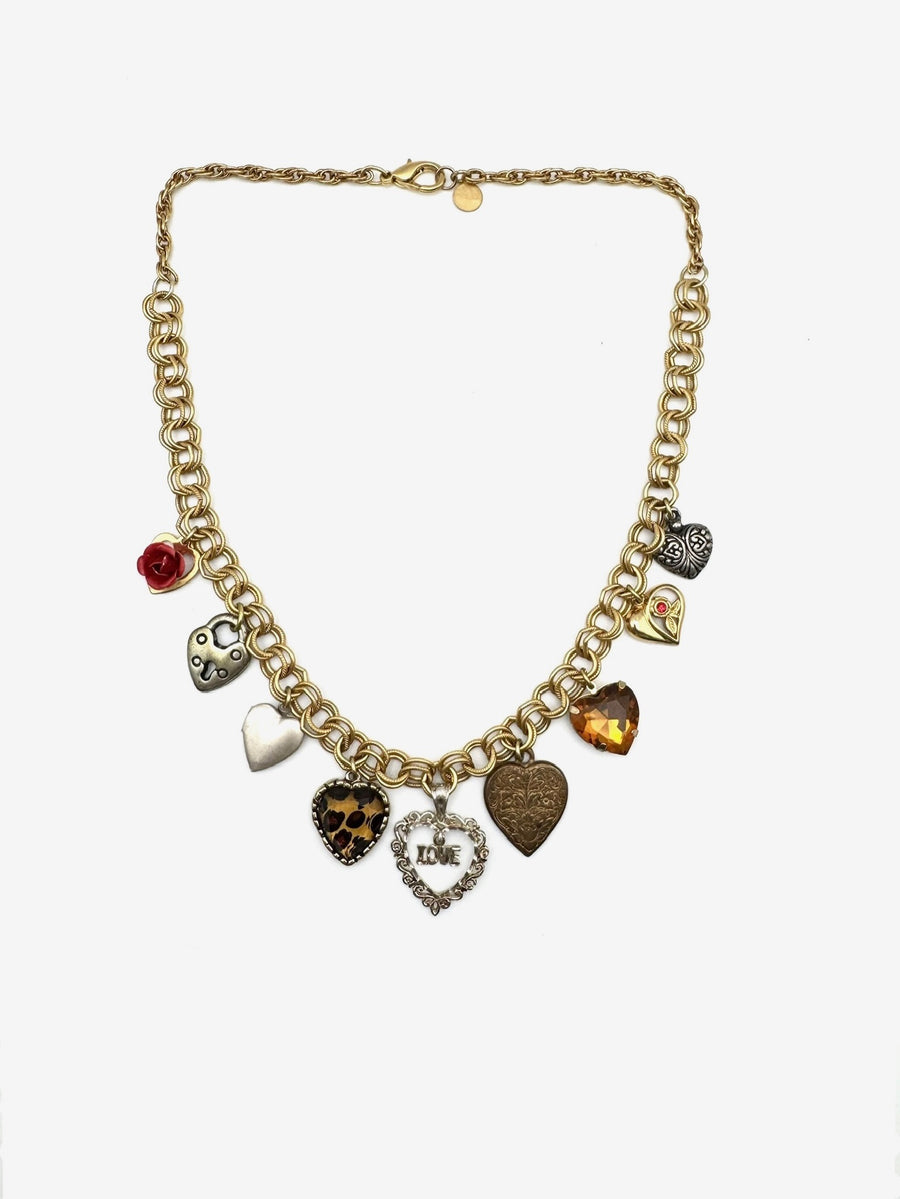 Queen of Hearts Charm Necklace