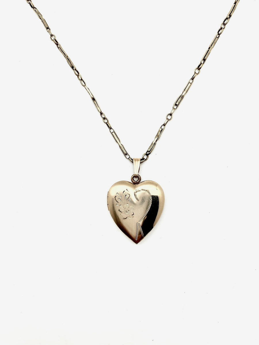 Bernice Heart Locket Necklace