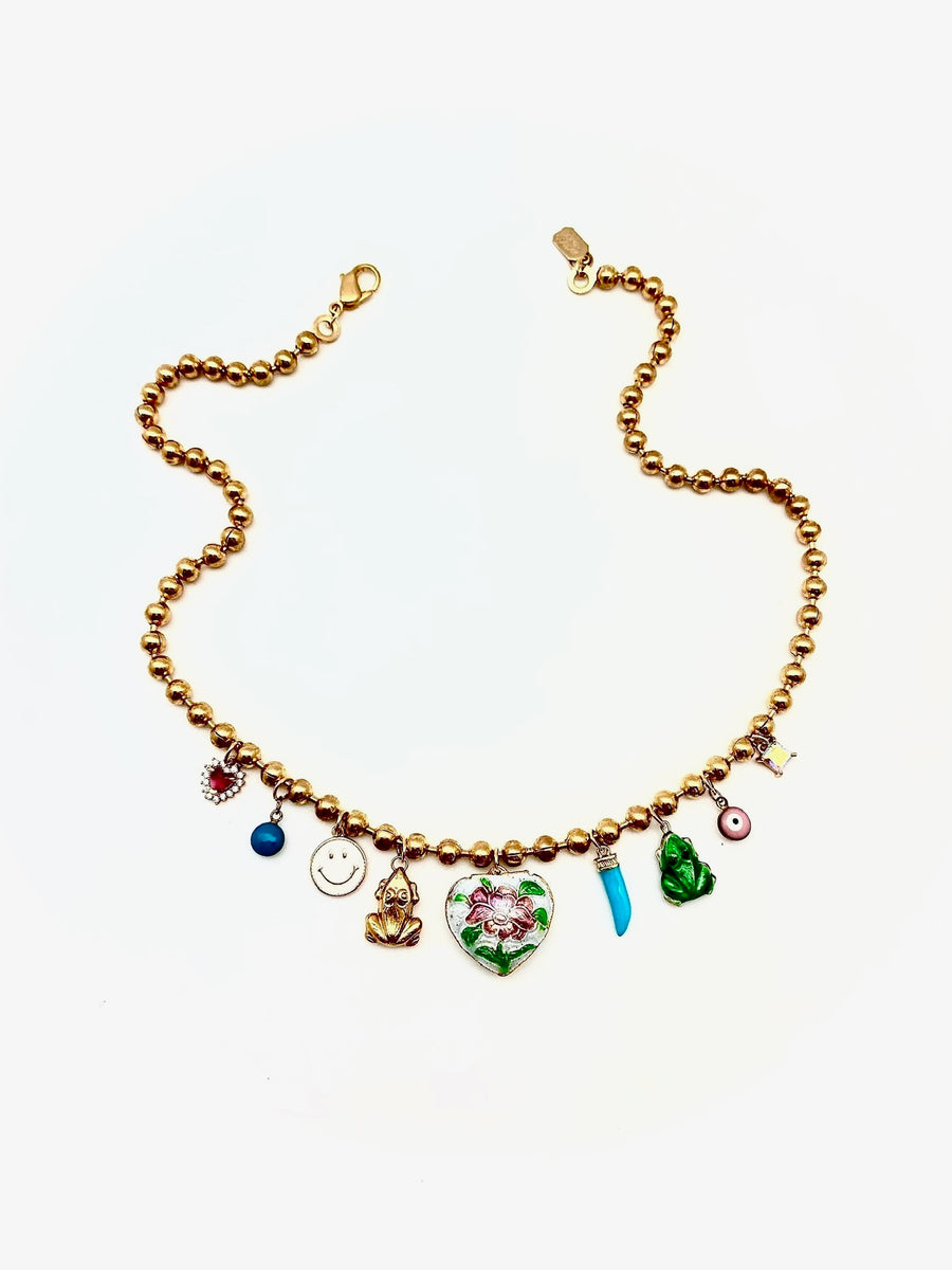 Garden Charm Necklace - Stone Cooper