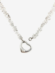 Herkimer Heart Necklace