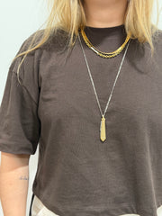 Ingrid Gold-Filled Pocket Knife Necklace