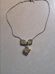 Lost Hours - Vintage Watch Necklace - Stone Cooper