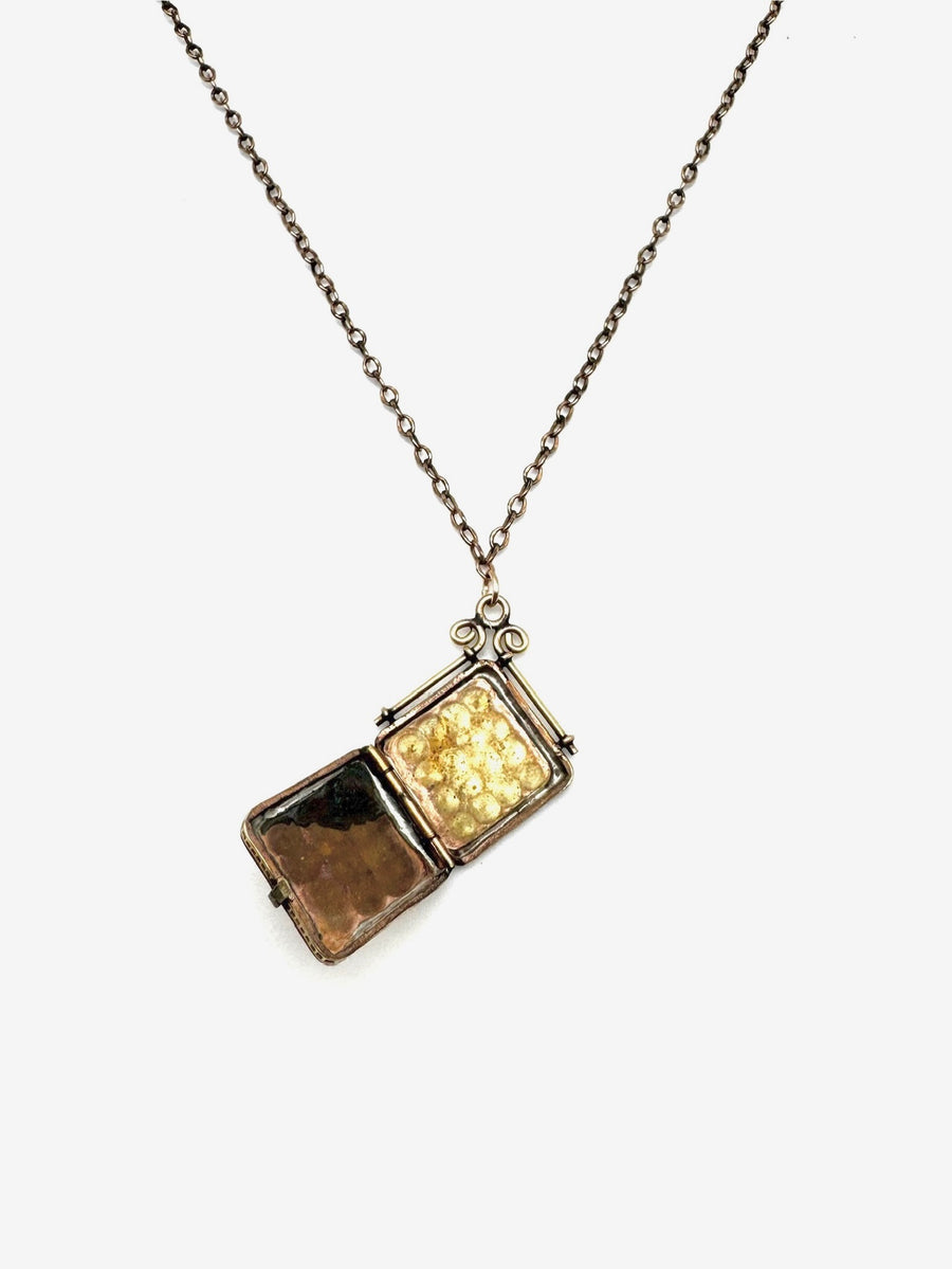 Victorian Square Locket