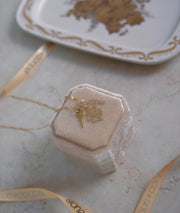 Vintage 14K Good Luck Charm Necklace - Stone Cooper