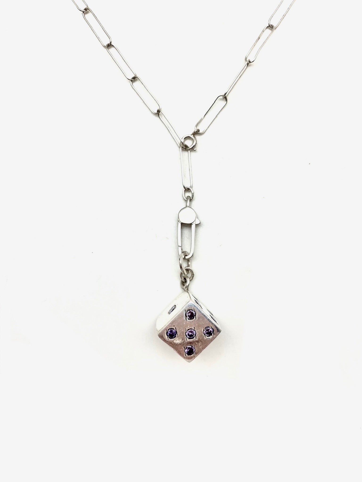 Charmed Lucky Dice Necklace - Stone Cooper