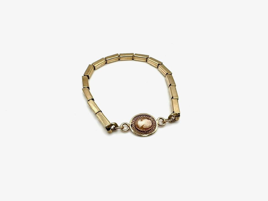 Cameo Vintage Watch-Band Bracelets