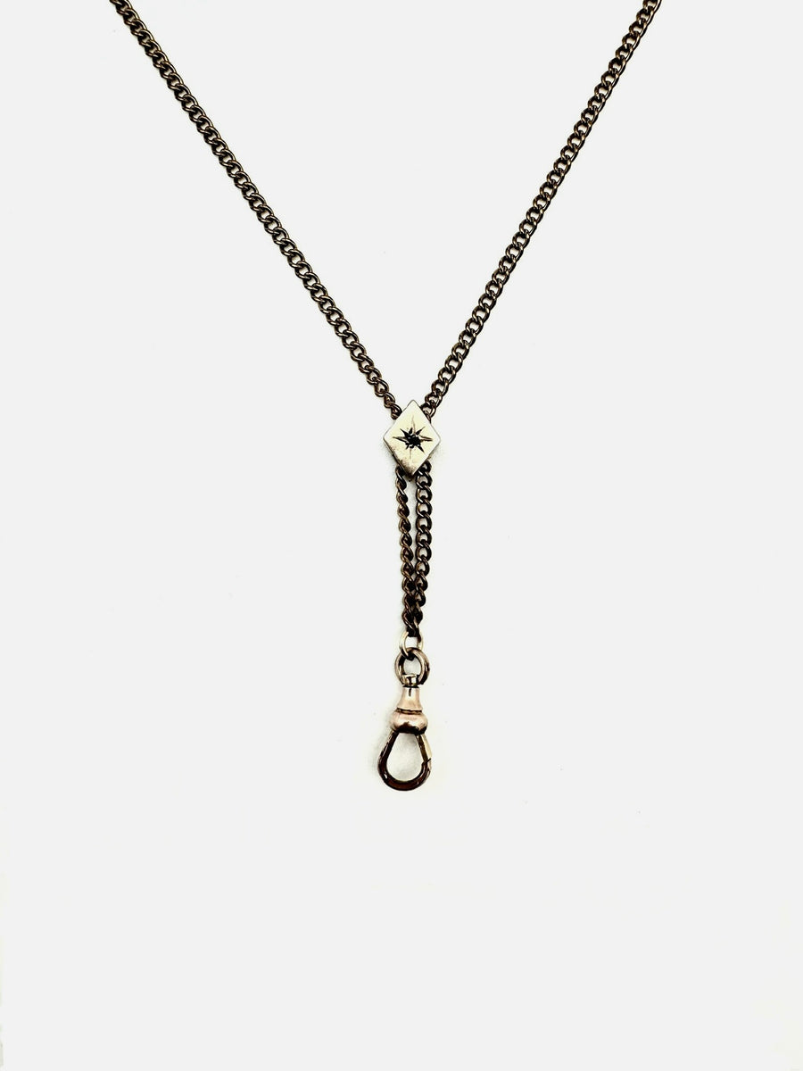 Sabina Diamond Slide Lorgnette Chain