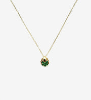 Colleen Emerald Necklace (14K)