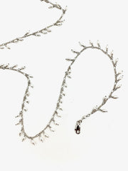 The Barley Fringe Necklace (Gold or Silver)
