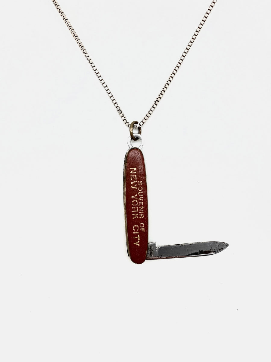 Antique NYC Knife Necklace