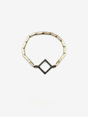 Sadie Diamond Frame Watch Band Bracelets