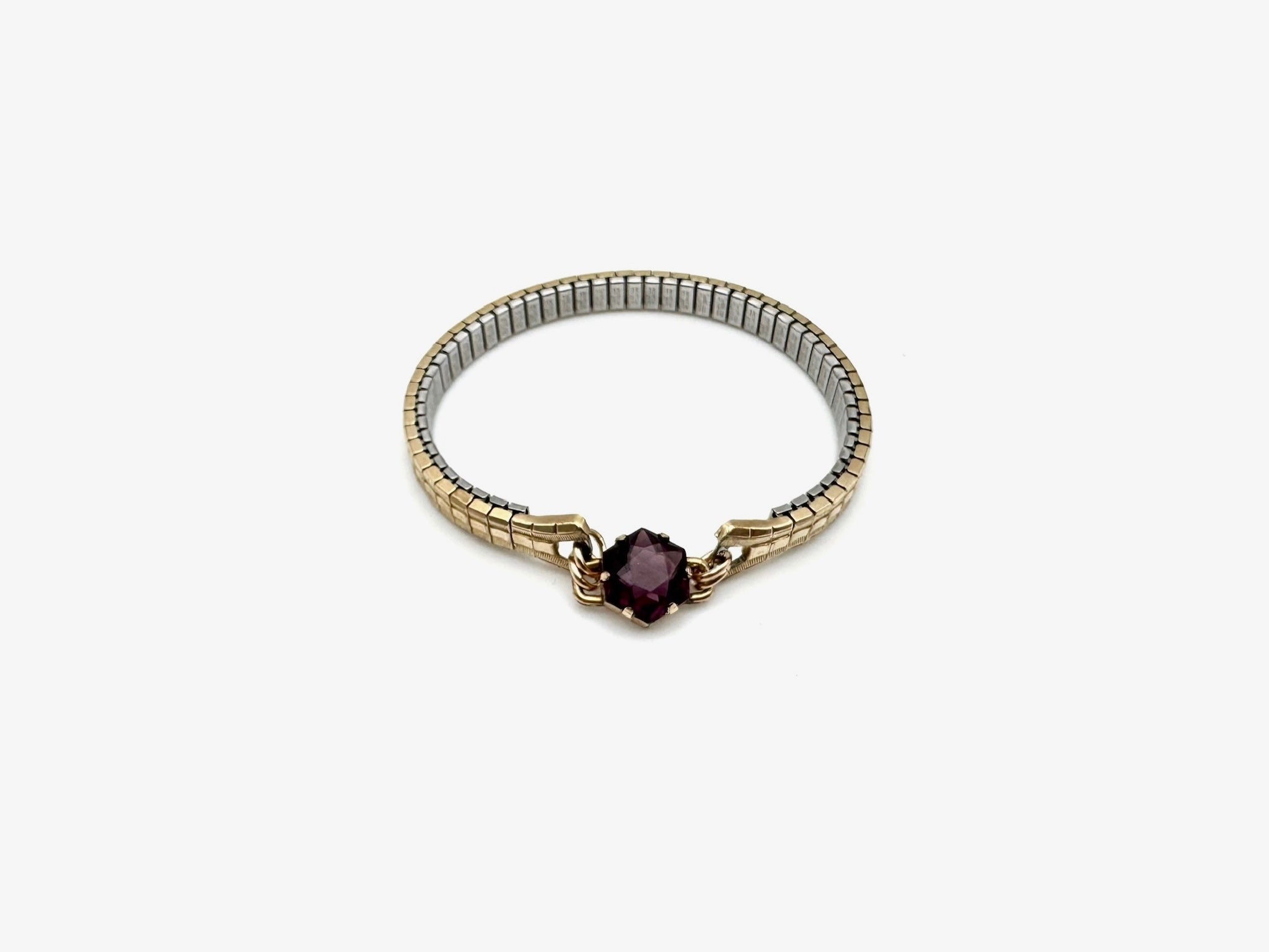 Amethyst Vintage Watch-Band Bracelets