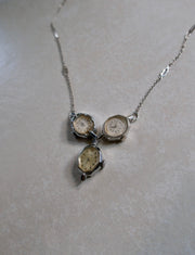 Echo of Time - Vintage Watch Necklace - Stone Cooper