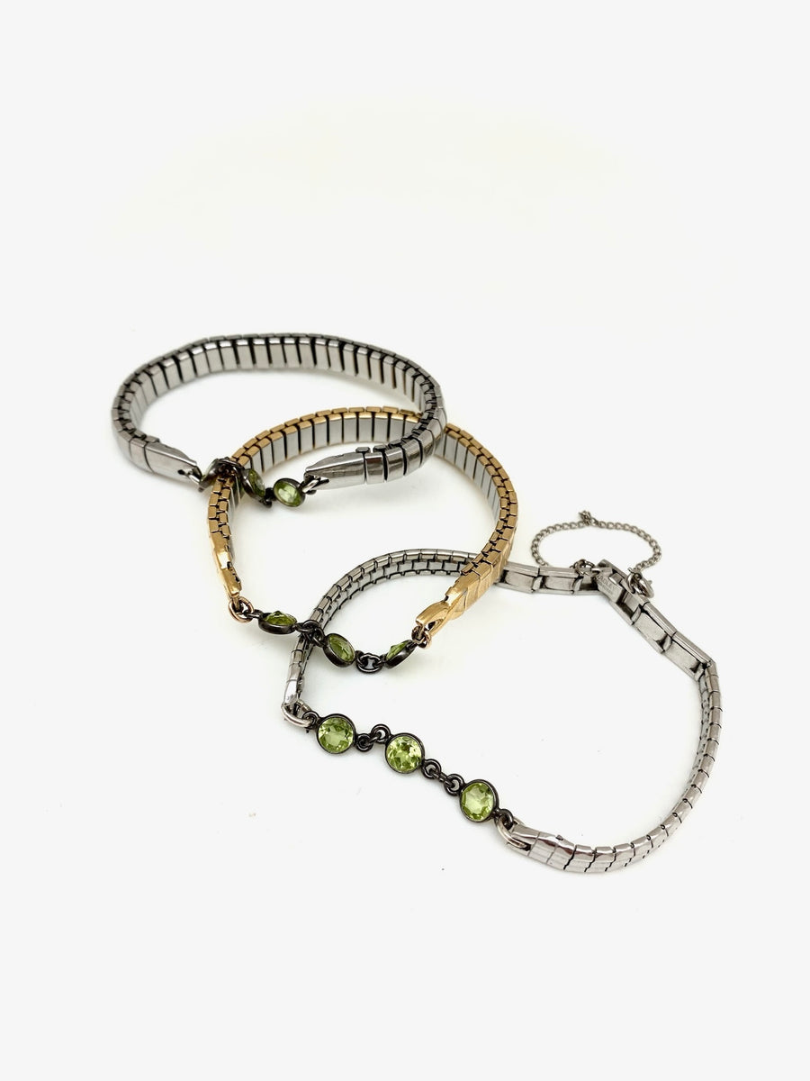 Peridot Watch Band Bracelets