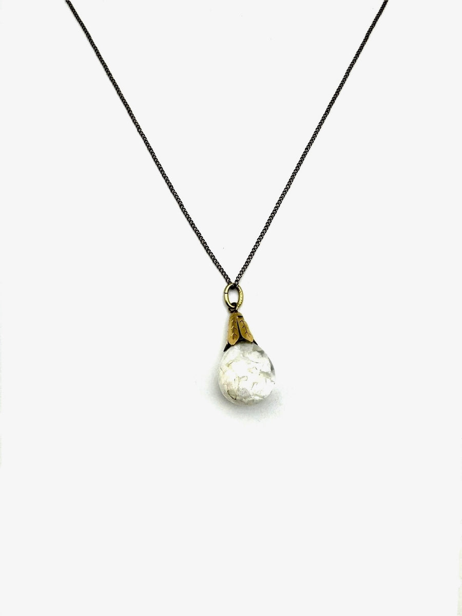 Joy Floating Opal Orb Necklace