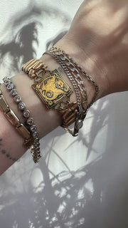 Florence Damascene Expansion Bracelet