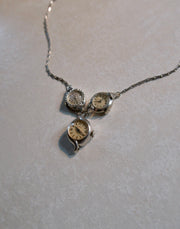 Lost Hours - Vintage Watch Necklace - Stone Cooper