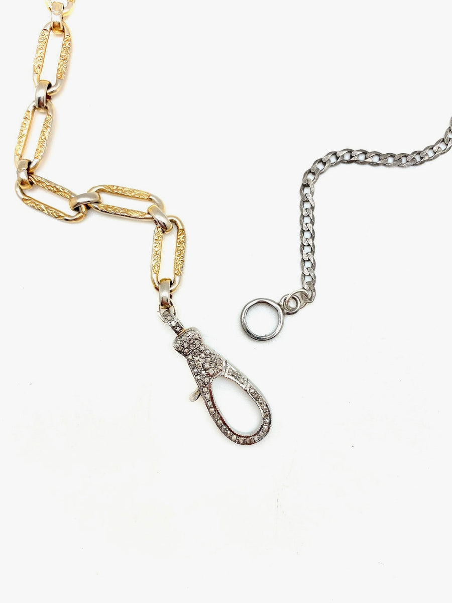 Diamond Clasp Necklace